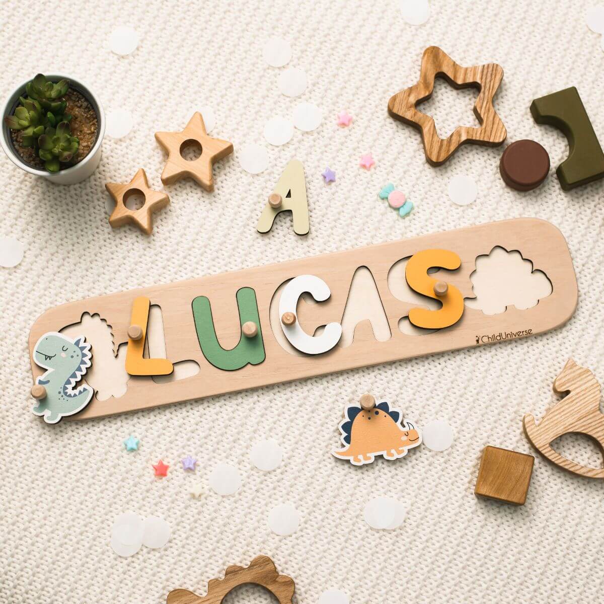 Name Puzzle with Pegs - Image 3