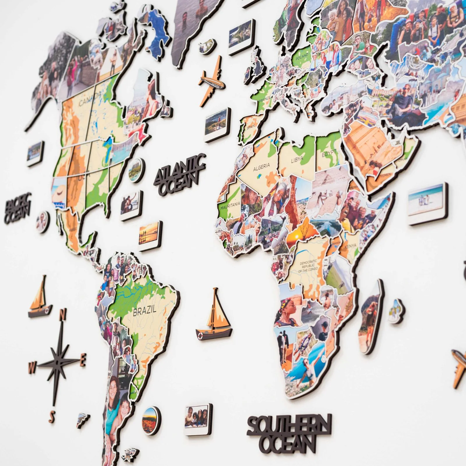 World Photo Map Physical - Image 7