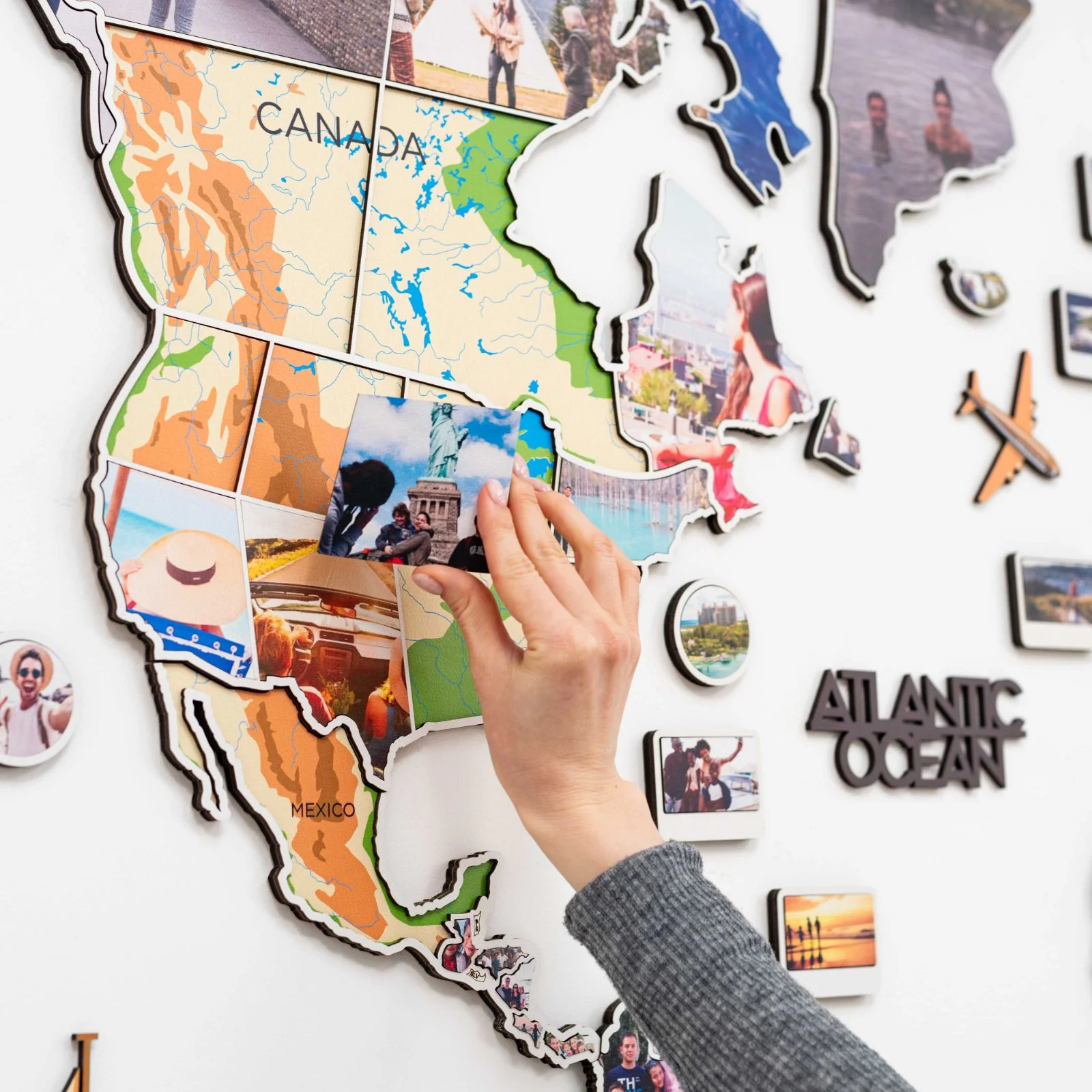 World Photo Map Physical - Image 8
