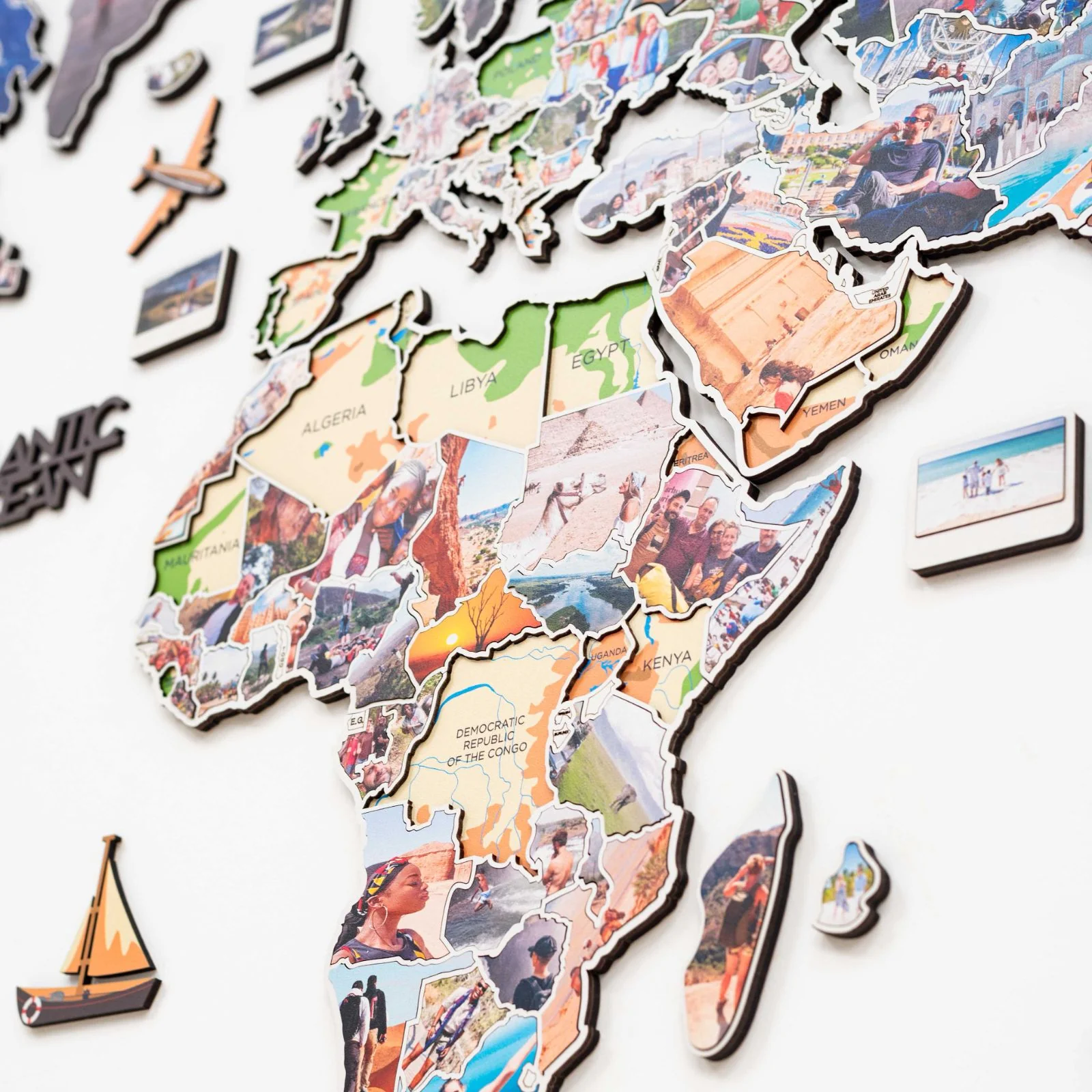 World Photo Map Physical - Image 9